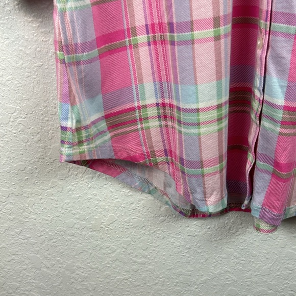 Perfect LAUREN Ralph Lauren Nightgown button sleep shirt small - Picture 6 of 8